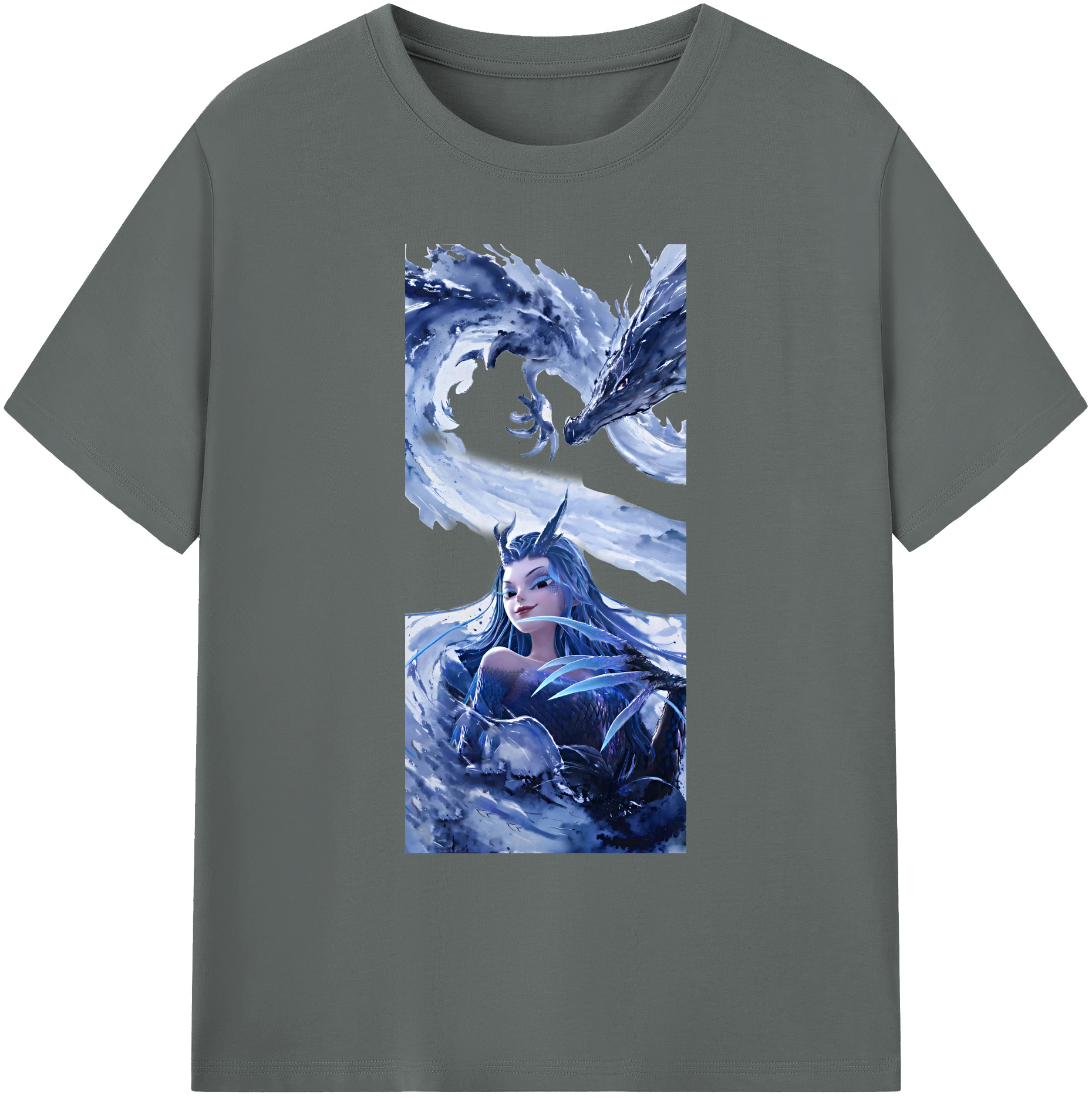 （画像用） Ne Zha 2 ナタ 魔童の大暴れ 綿100％ メンズ半袖Tシャツ｜肌触りやわらか＆通気性